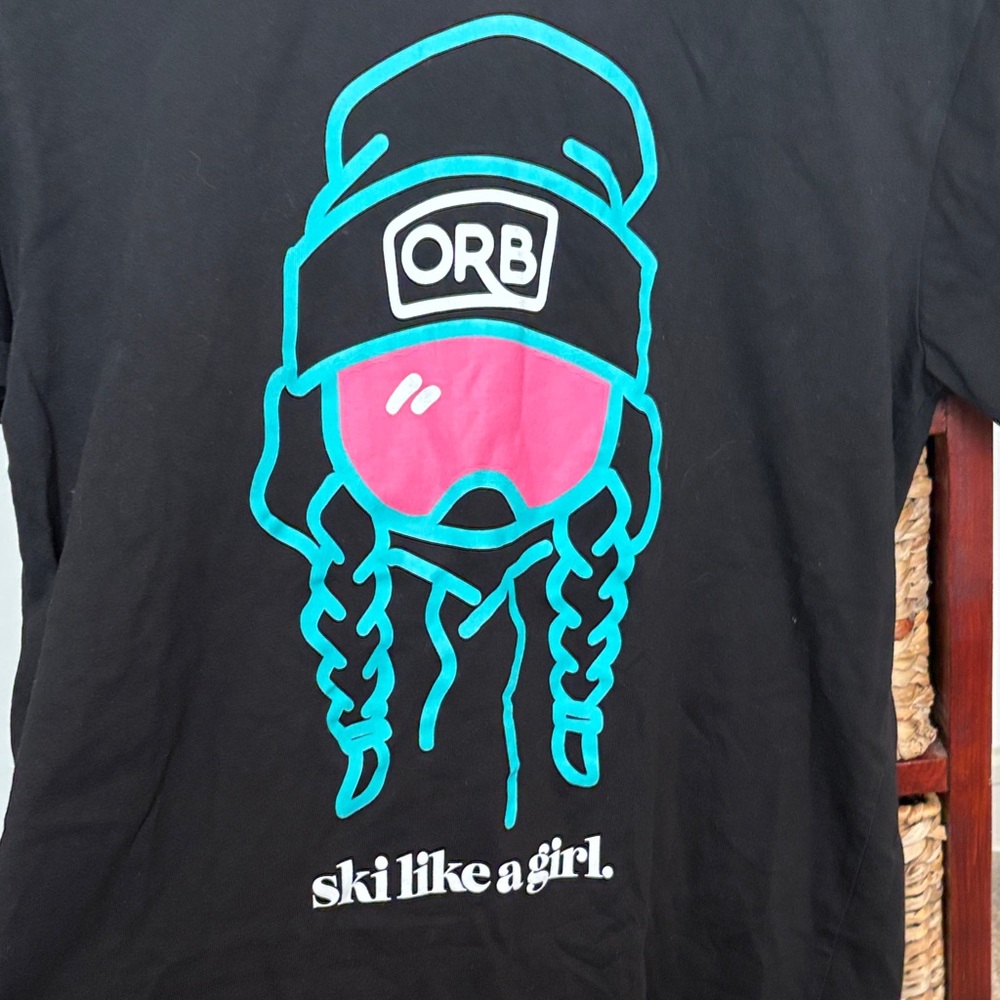 ORB Women's Black Short Sleeve Tee